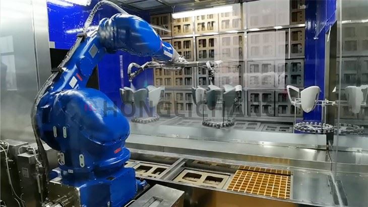 Роботска линија за фарбање