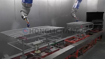 Робот за прскање са 6 осовина